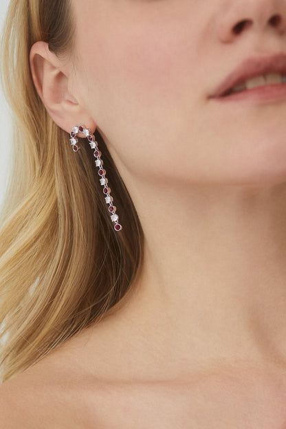 HOLI-DAZE CANDY CANE EARRINGS