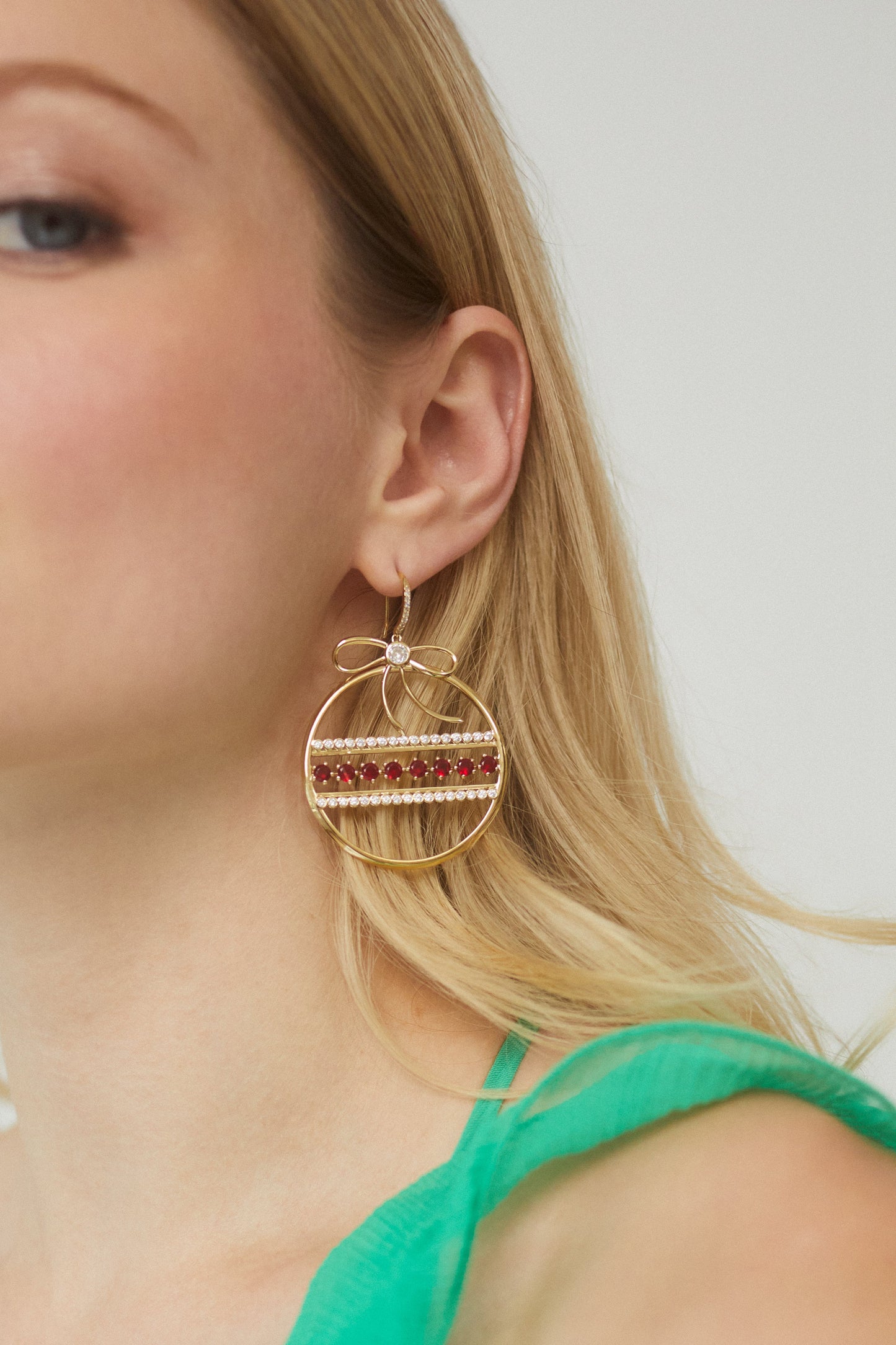 HOLI-DAZE ORNAMENT DROP EARRINGS