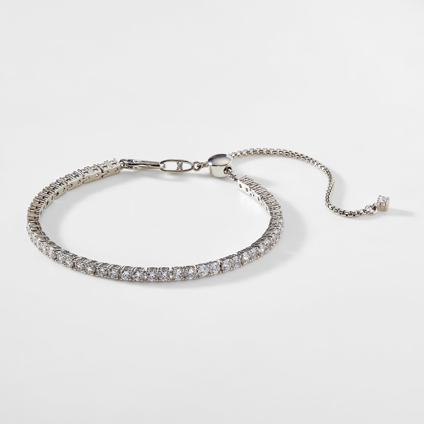 LOVE ALL ADJUSTABLE TENNIS BRACELET