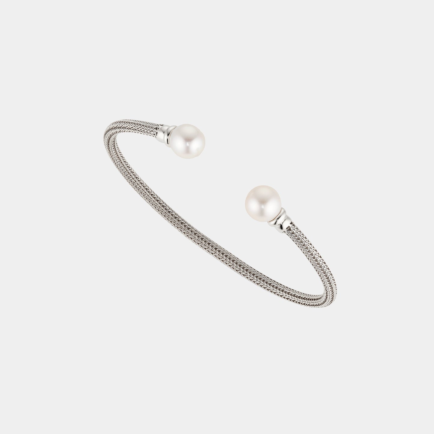 GENUINE FRESHWATER PEARL CHAIN FLEXI CUFF