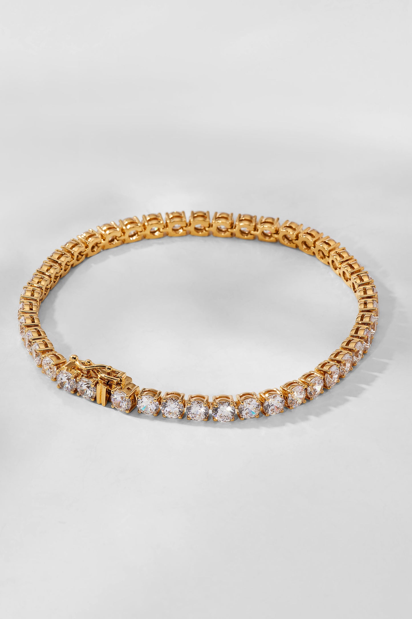 PERFECT TENNIS 4MM CZ 7.25" BRACELET