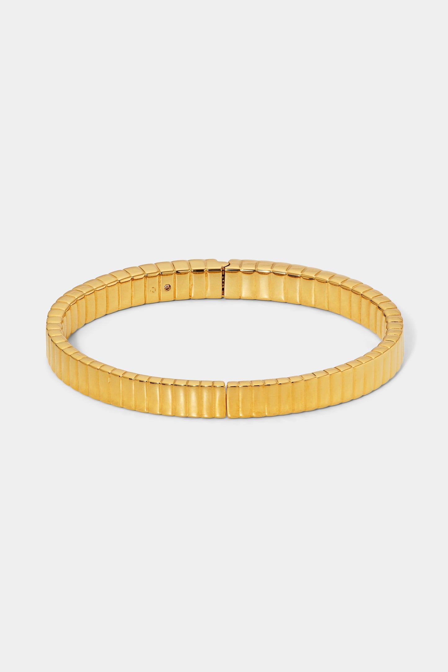 SUNLIGHT RIBBED HINGE BRACELET