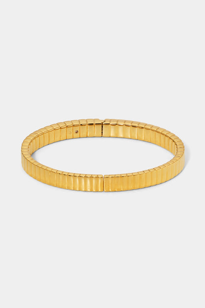 SUNLIGHT RIBBED HINGE BRACELET