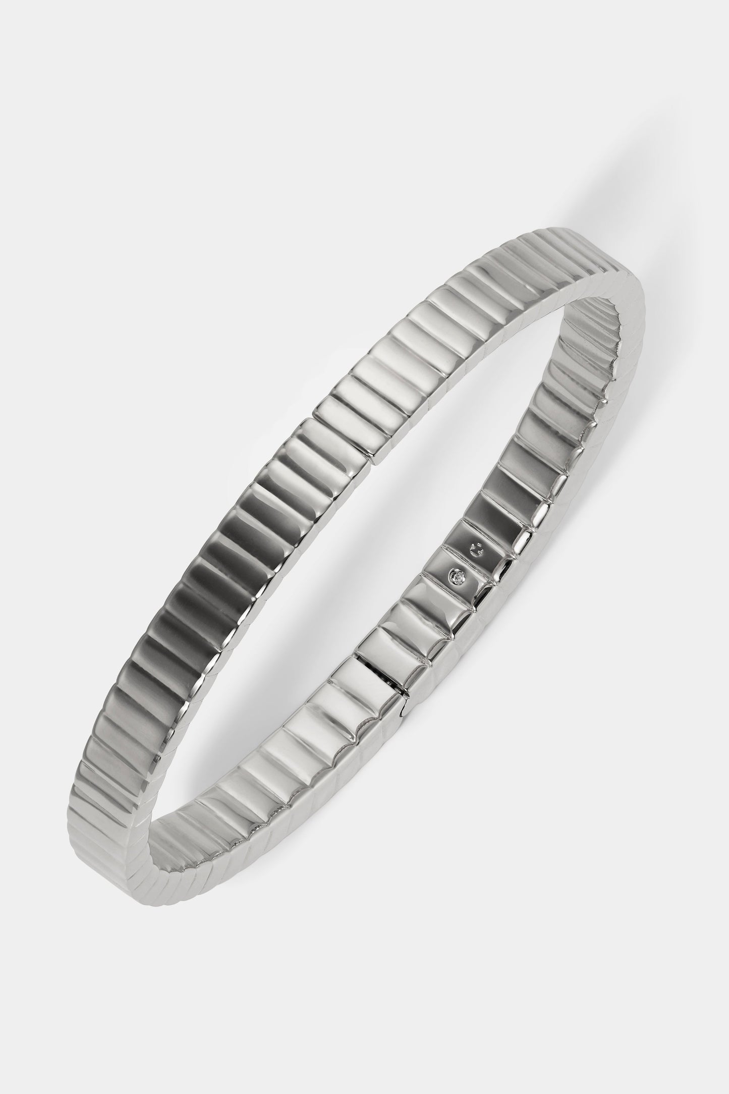 SUNLIGHT RIBBED HINGE BRACELET