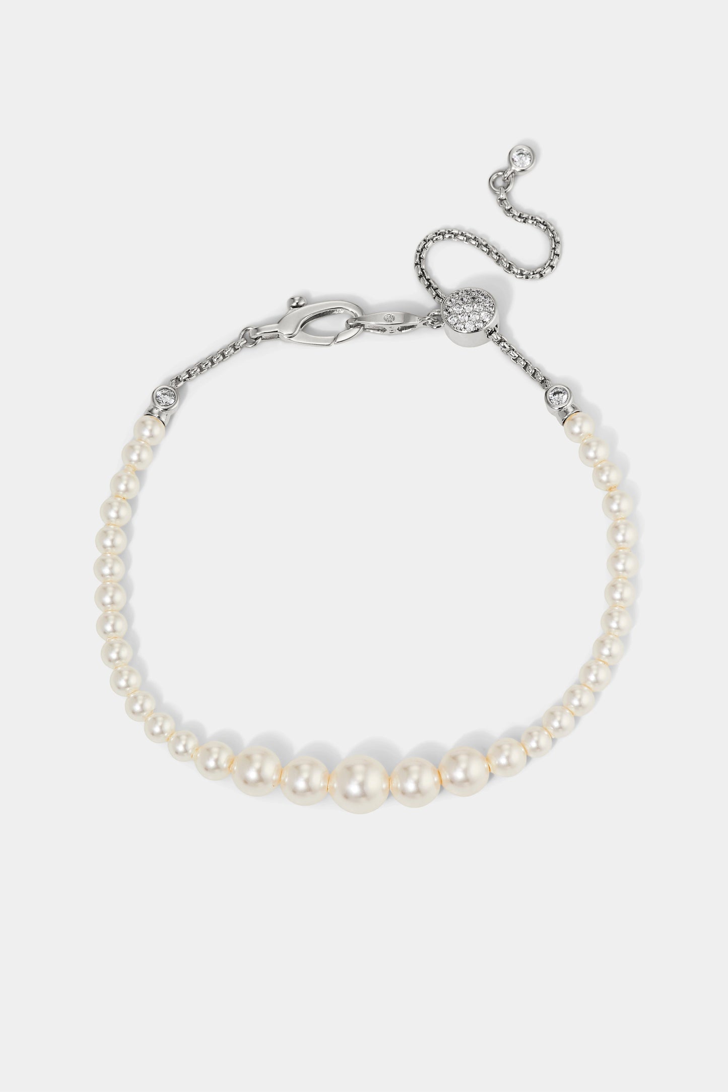 SIREN ALL-AROUND MIXED PEARL ADJUSTABLE BOLO BRACELET