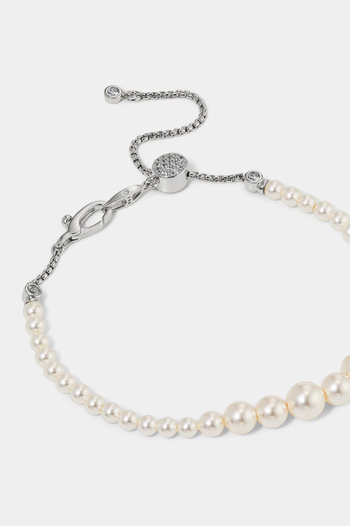 SIREN ALL-AROUND MIXED PEARL ADJUSTABLE BOLO BRACELET