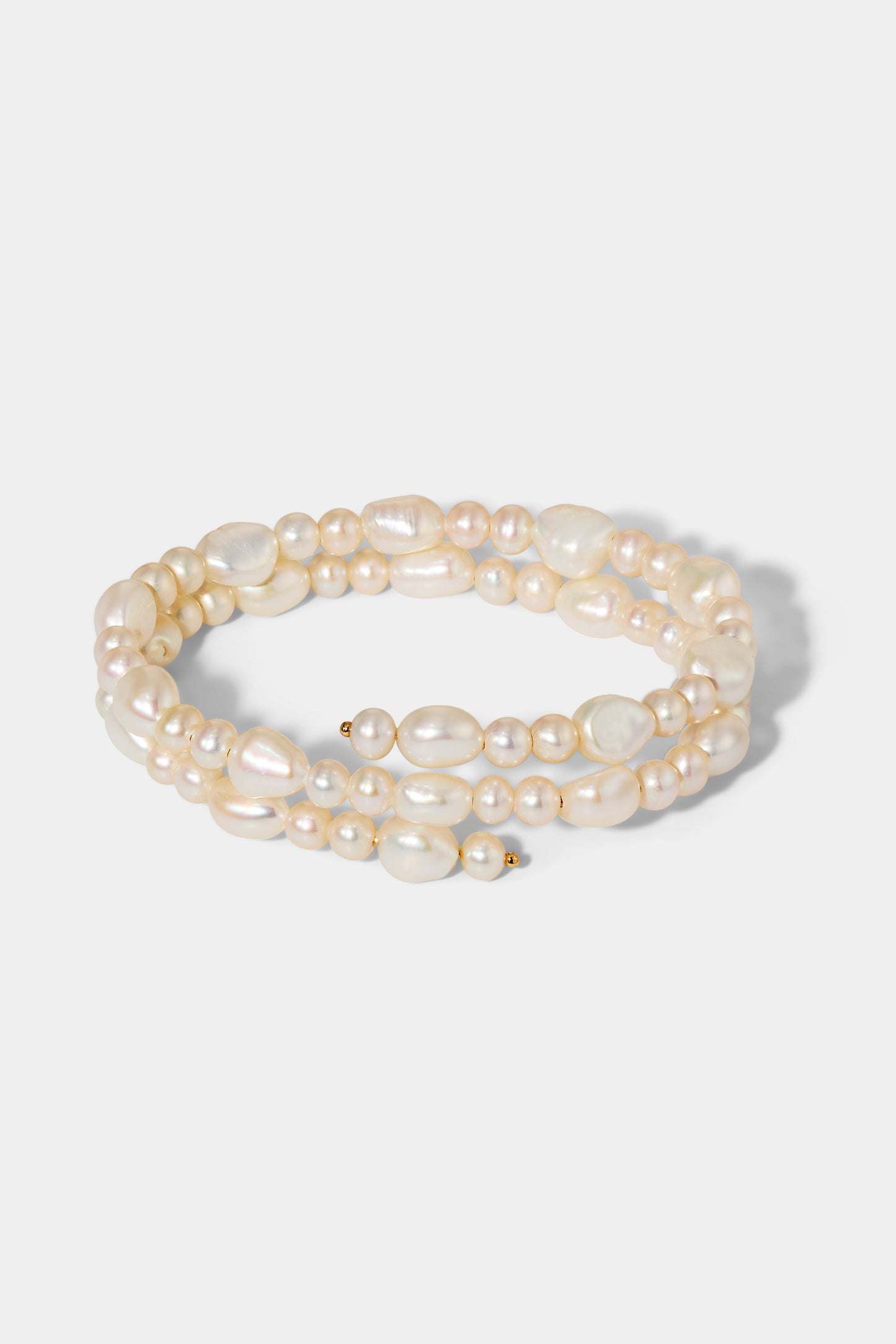 POPPY TRIPLE WRAP BRACELET IN GOLD PLATING