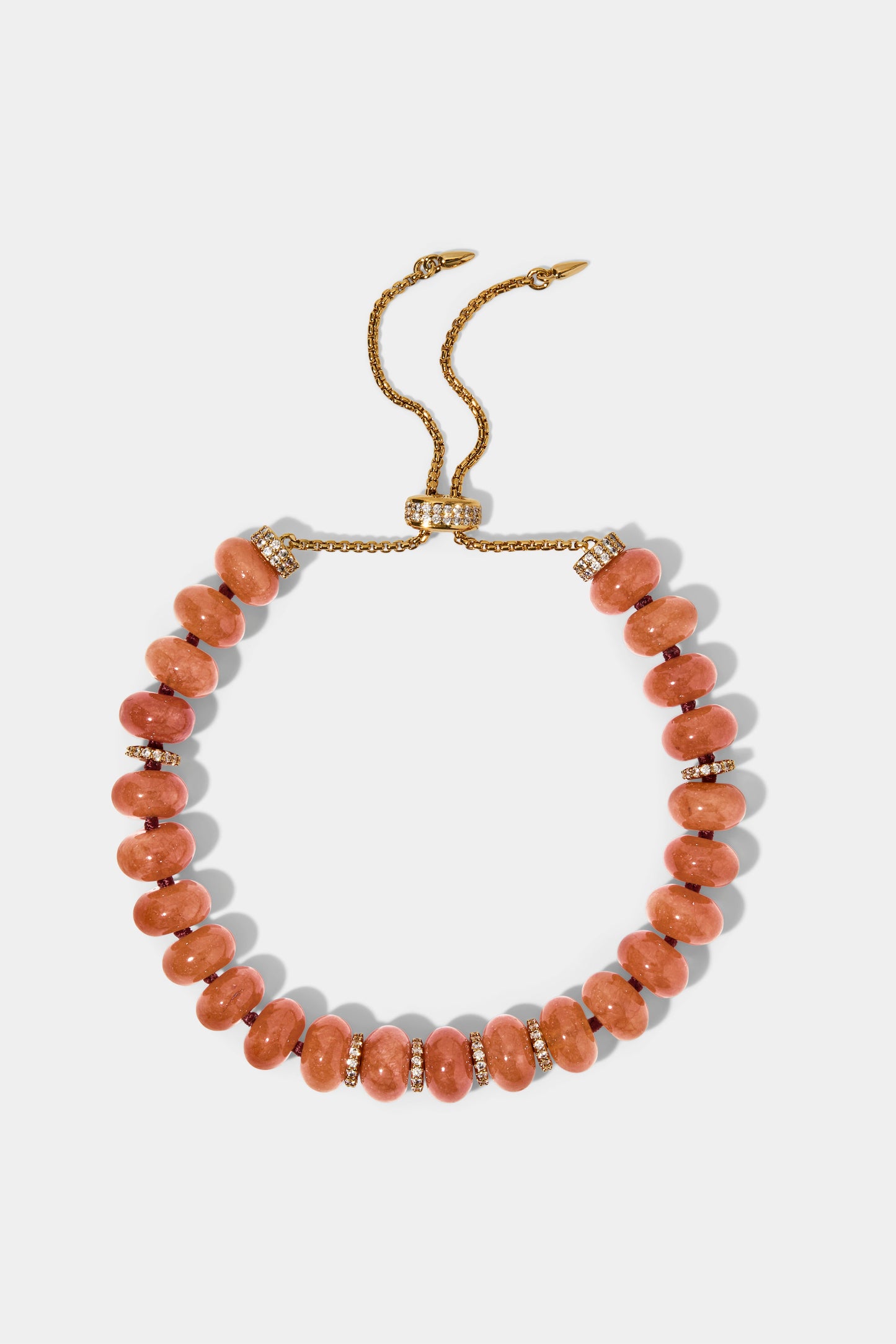 BEADS OF PARADISE CARDINAL BOLO BRACELET