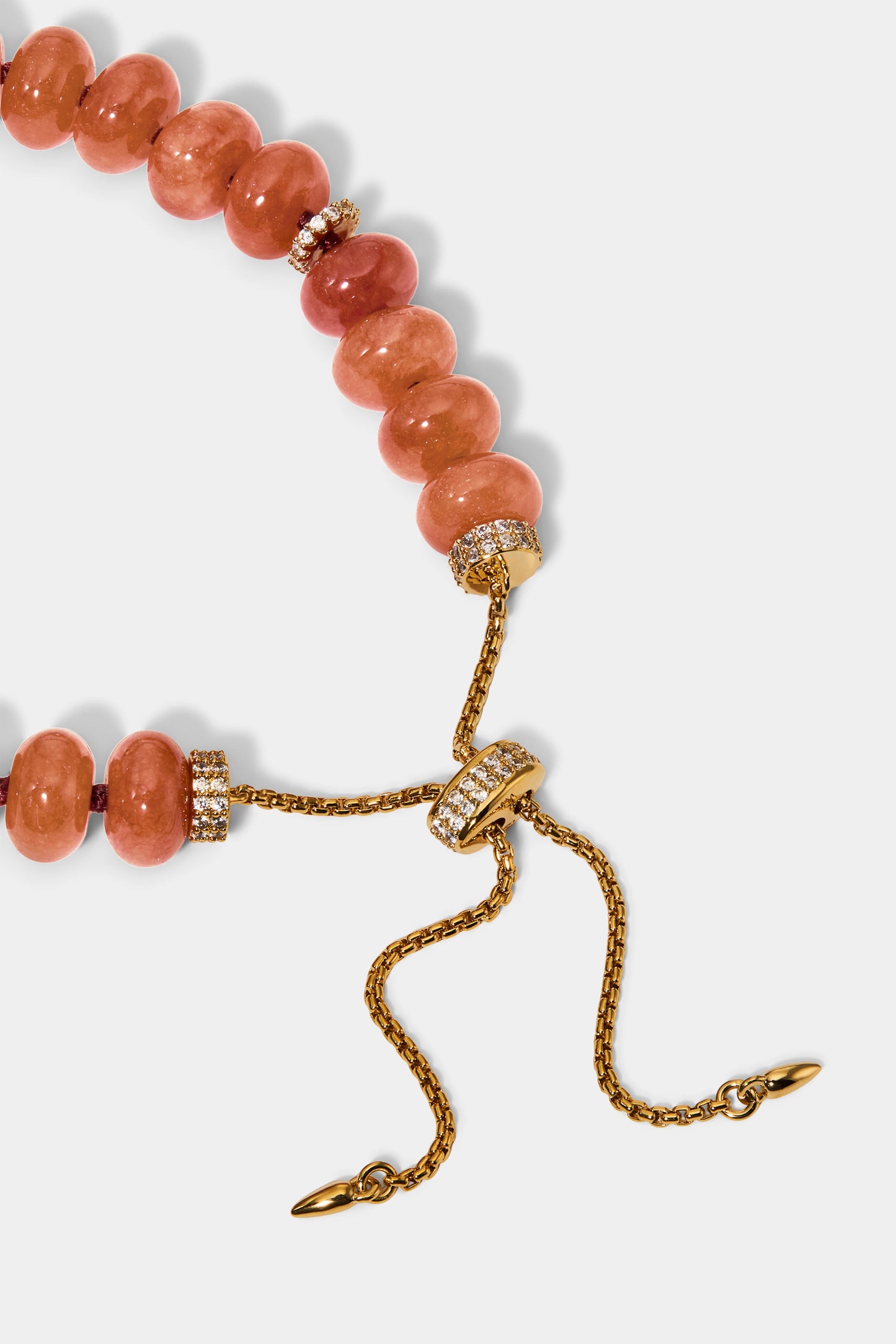 BEADS OF PARADISE CARDINAL BOLO BRACELET