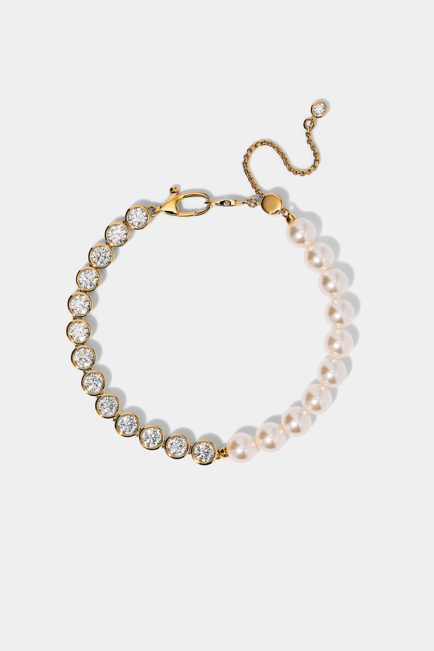 UNDER THE SEA MIXED LINE BRACELET IN GOLD PLATING