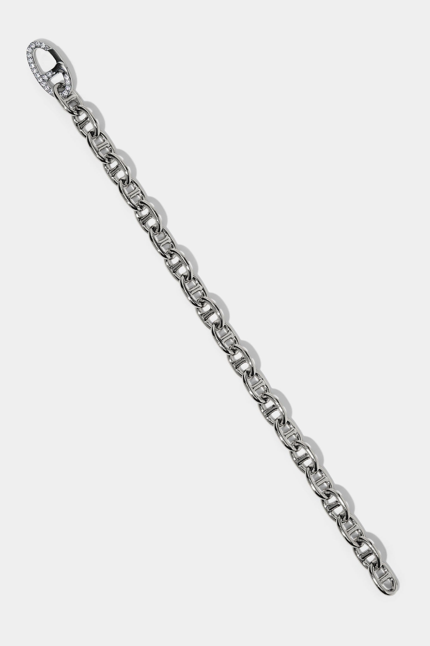 CELINE ANCHOR LINK BRACELET IN RHODIUM PLATING