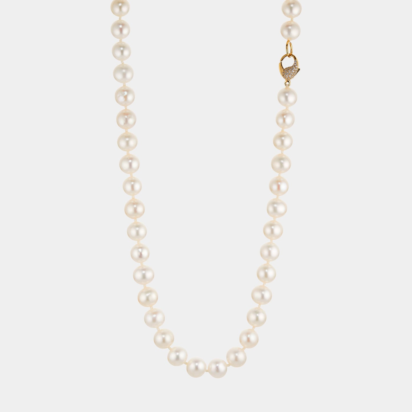 16" 8MM GENUINE FRESHWATER PEARL  NECKLACE