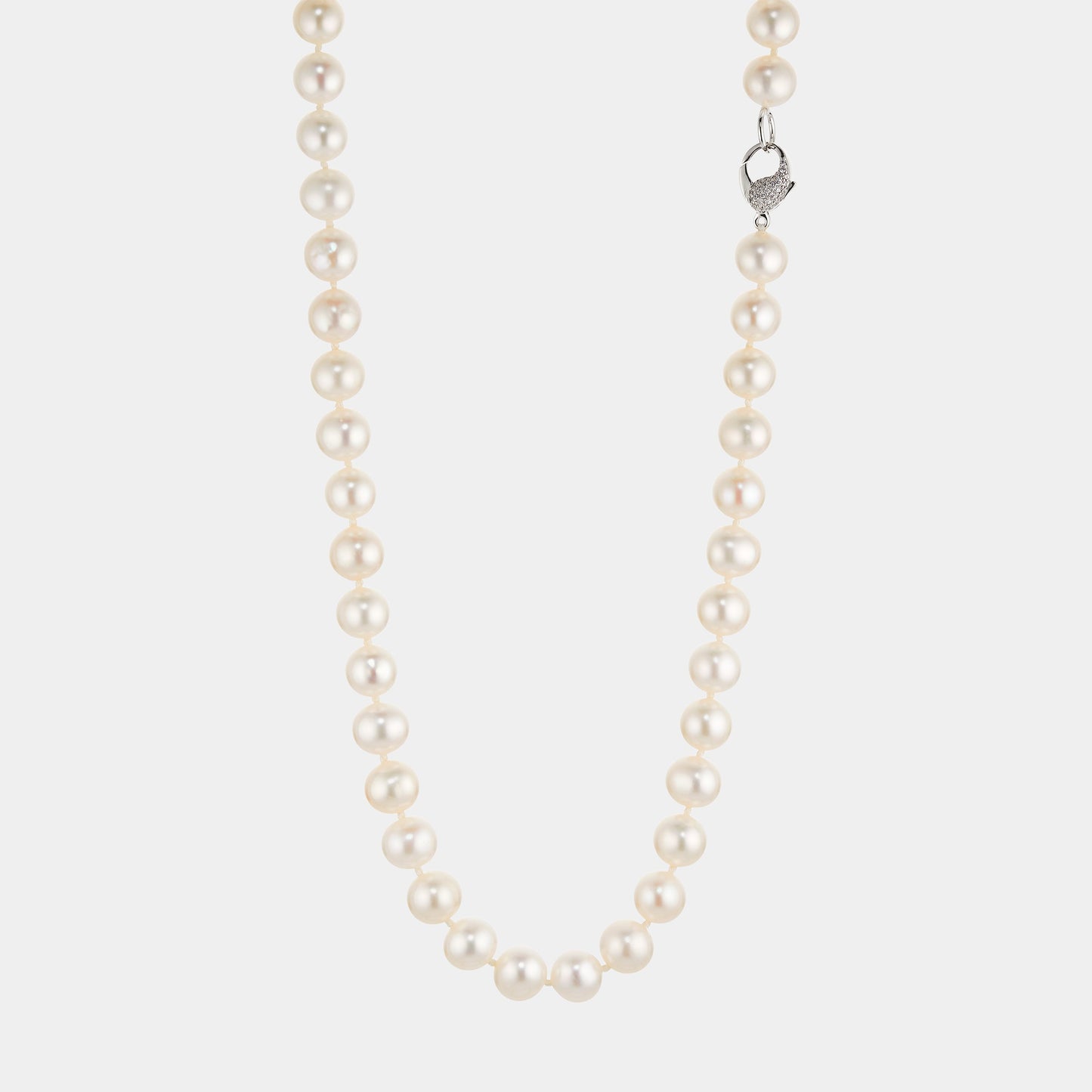 16" 8MM GENUINE FRESHWATER PEARL  NECKLACE