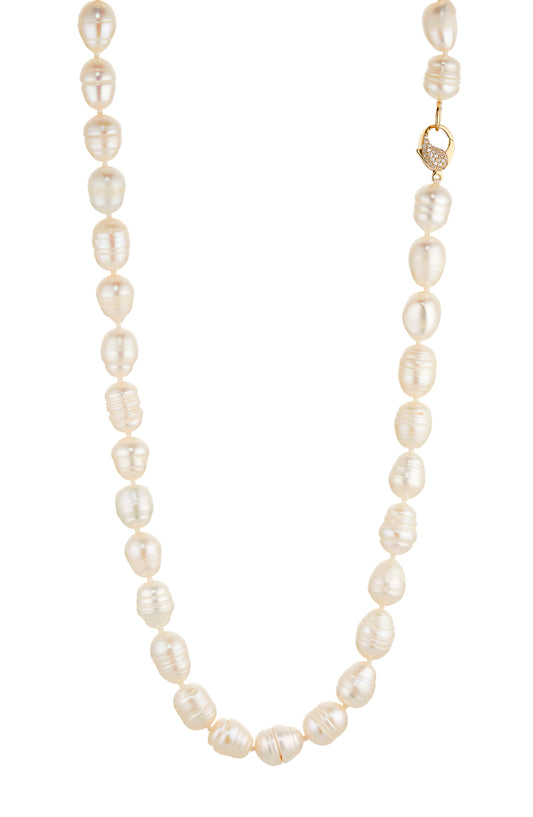 18" 8MM PEARL NECKLACE