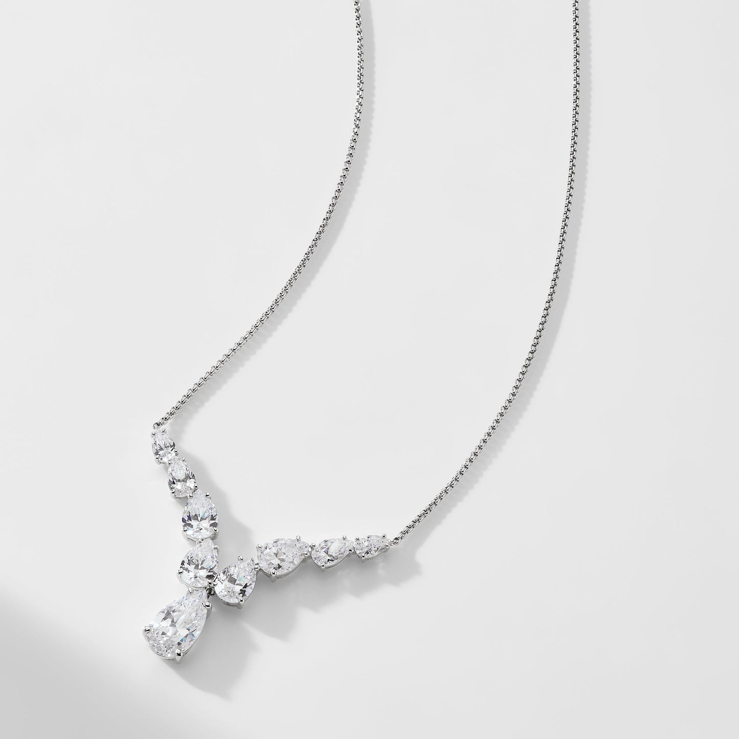 SHINE ON CZ PENDANT NECKLACE