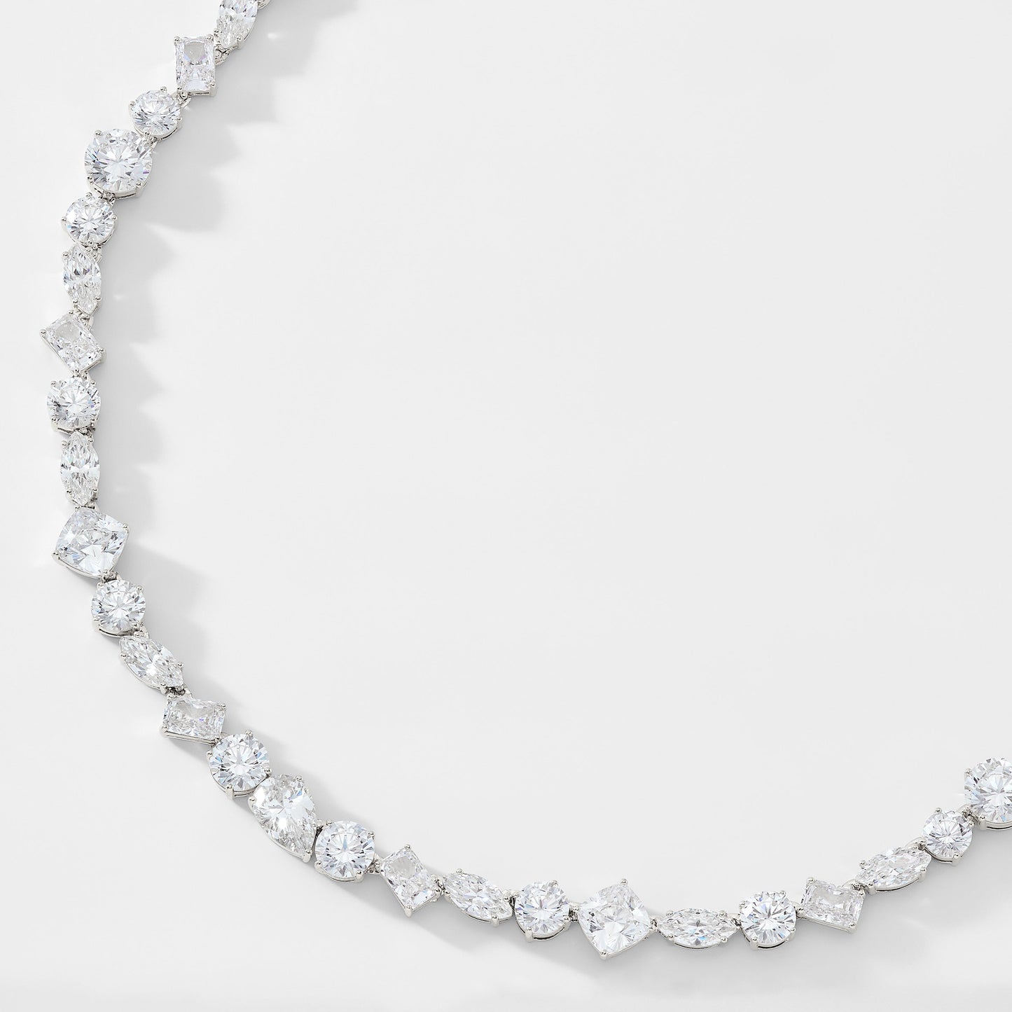 INVITATION ONLY LARGE CZ CHOKER NECKLACE