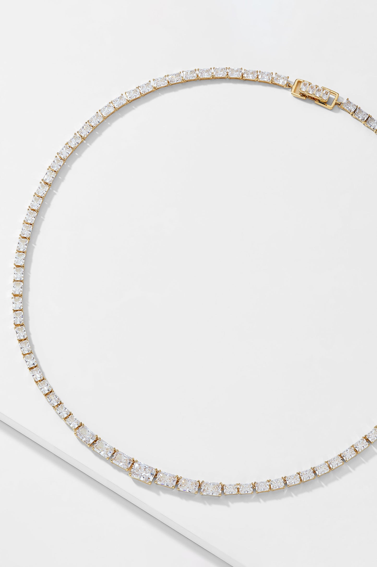 EMERALD ISLE CZ COLLAR NECKLACE