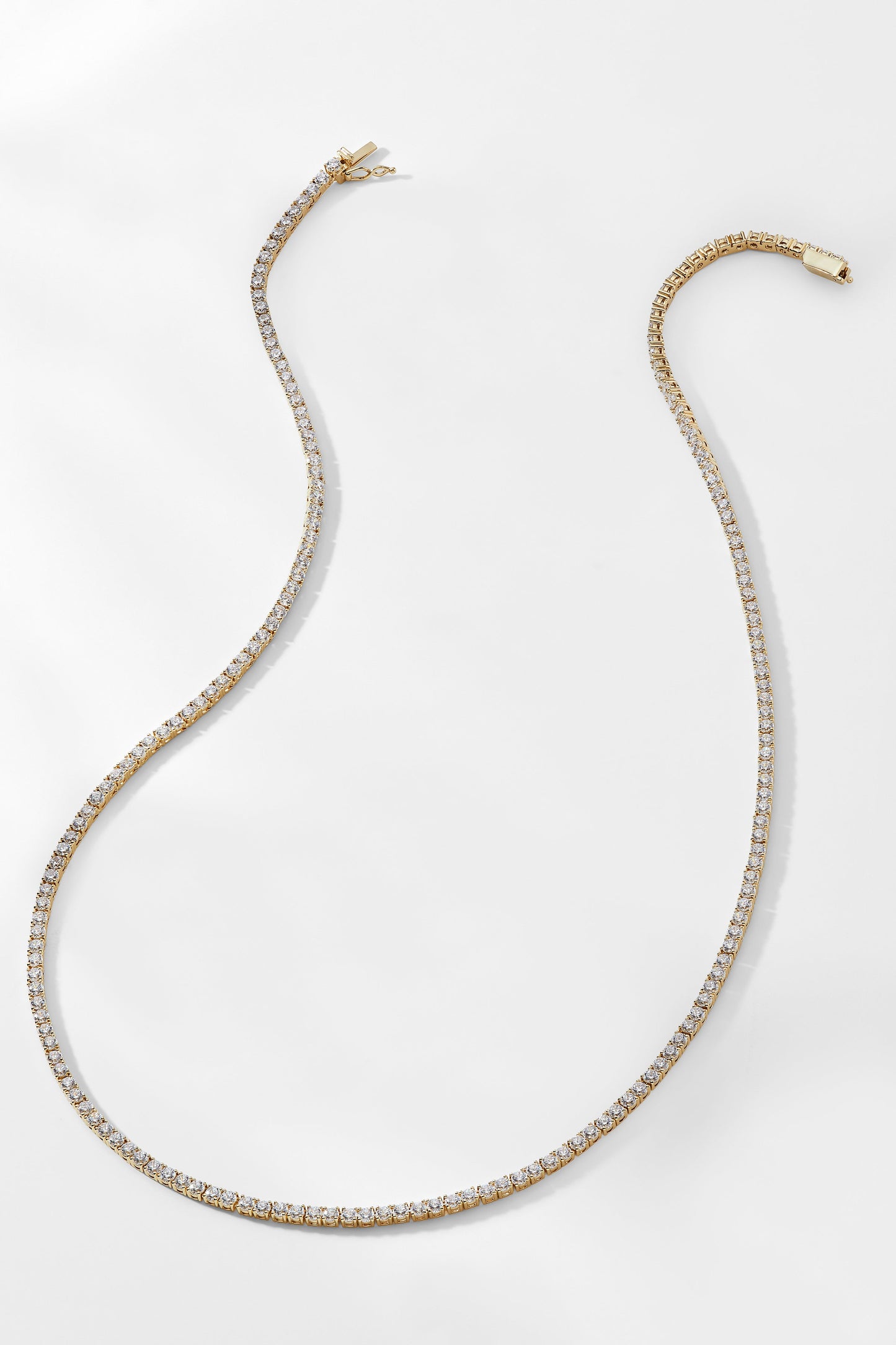 THAT'S A WRAP 24" MEDIUM CZ TENNIS NECKLACE