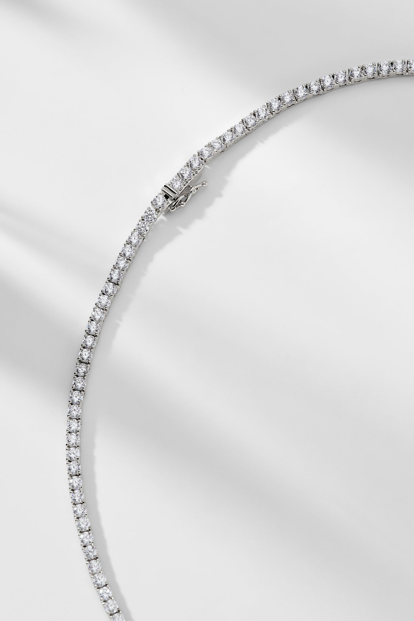 THAT'S A WRAP 24" MEDIUM CZ TENNIS NECKLACE