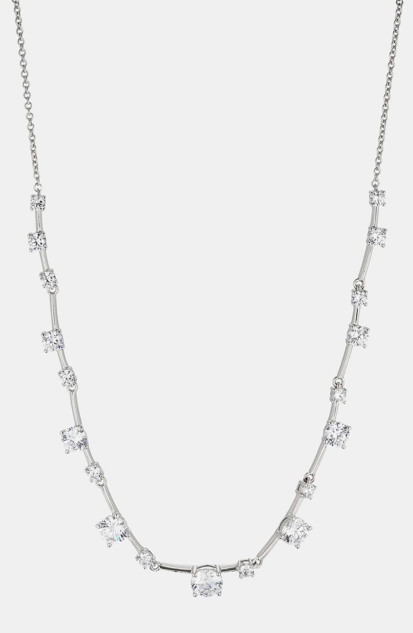 EVELYN FRONTAL CZ NECKLACE