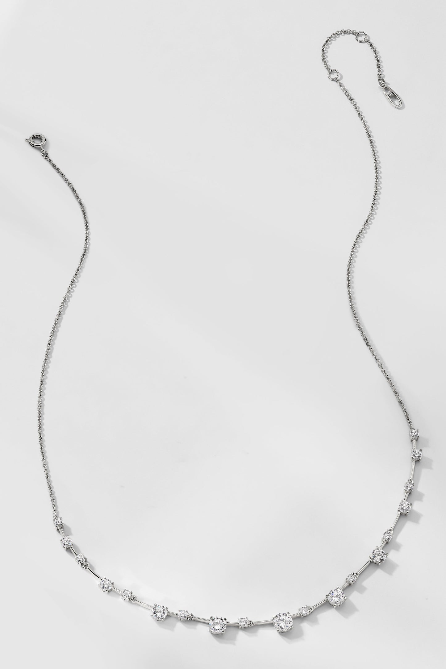 EVELYN FRONTAL CZ NECKLACE