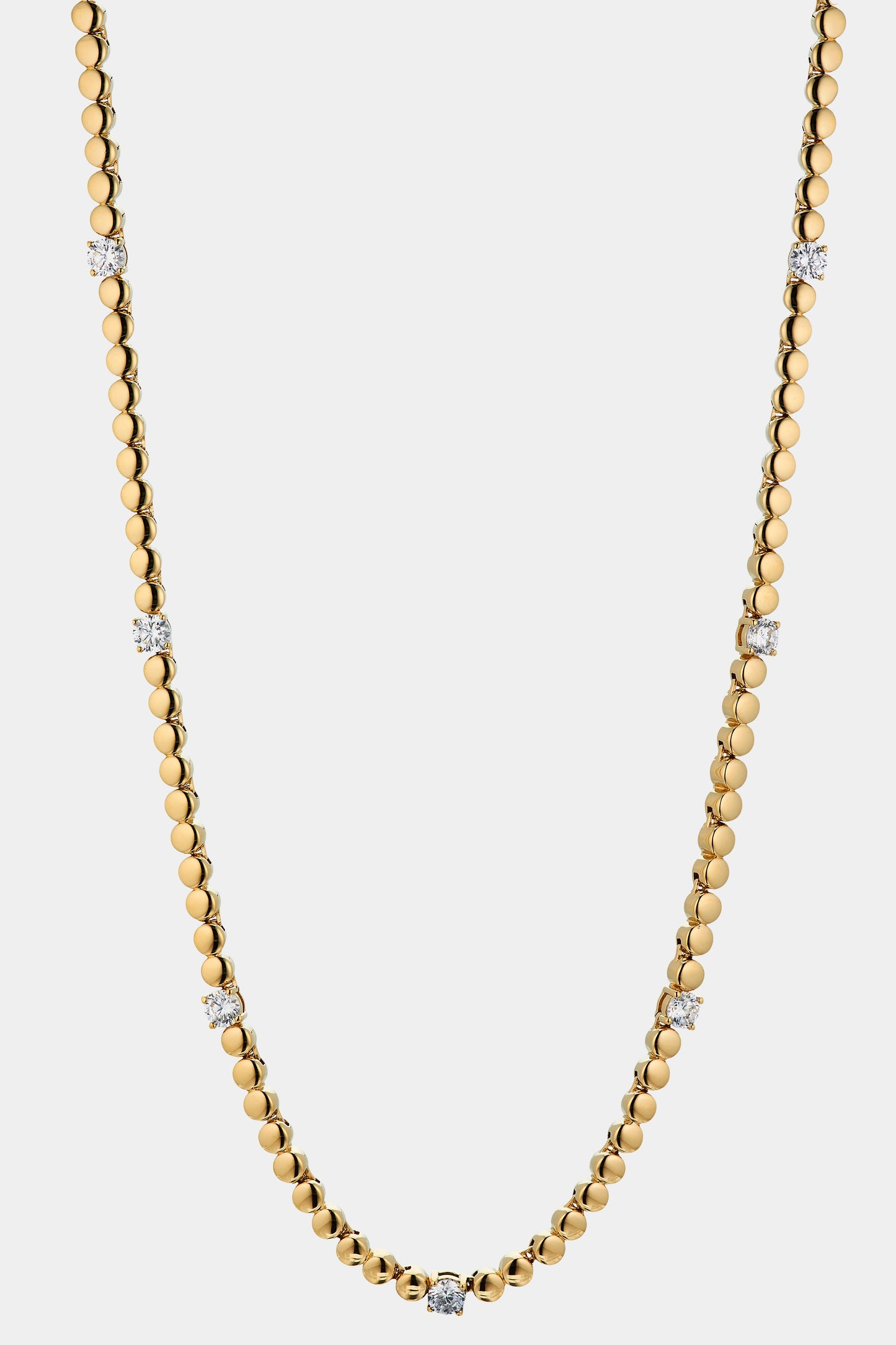 TWILIGHT METAL TENNIS NECKLACE