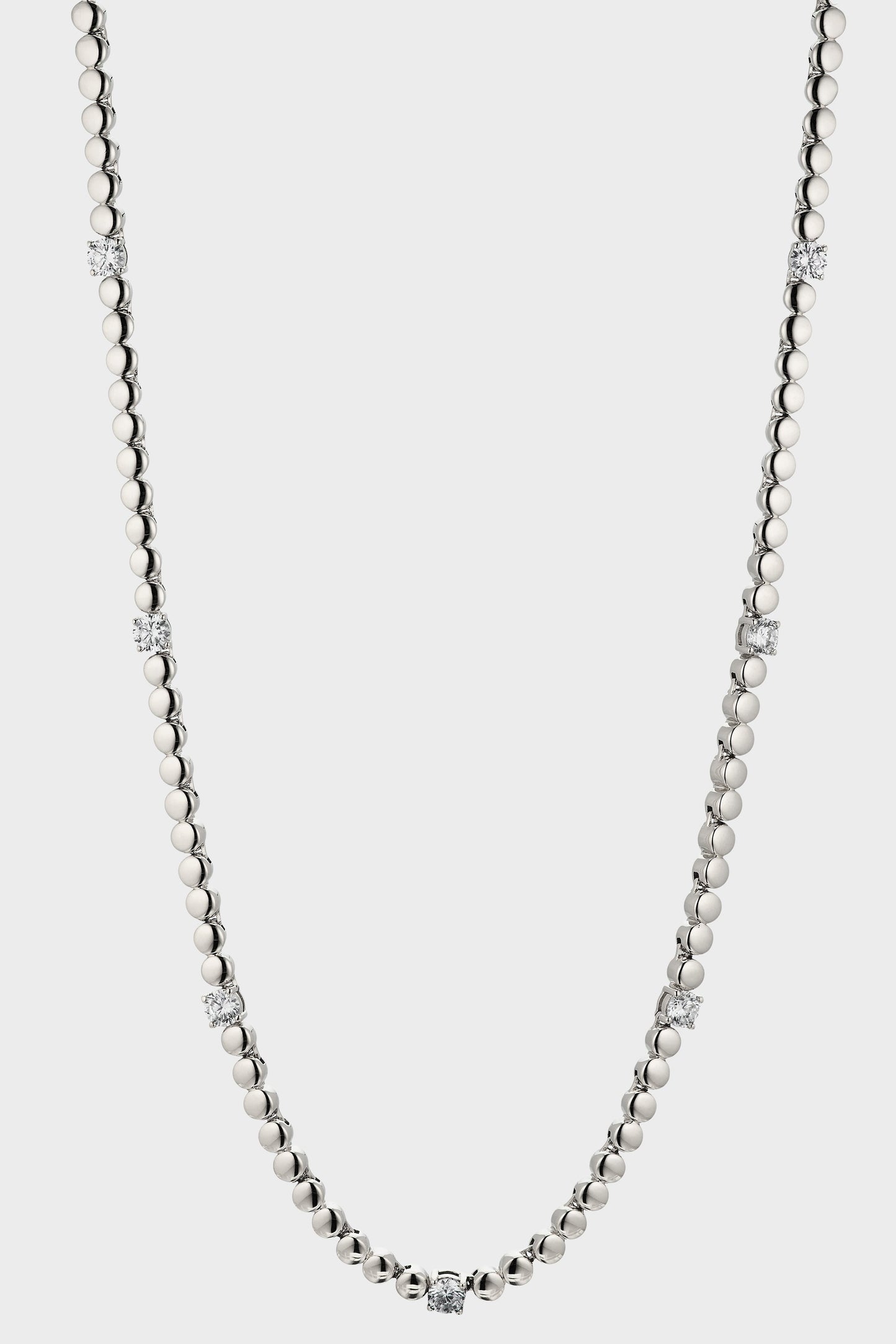 TWILIGHT METAL TENNIS NECKLACE