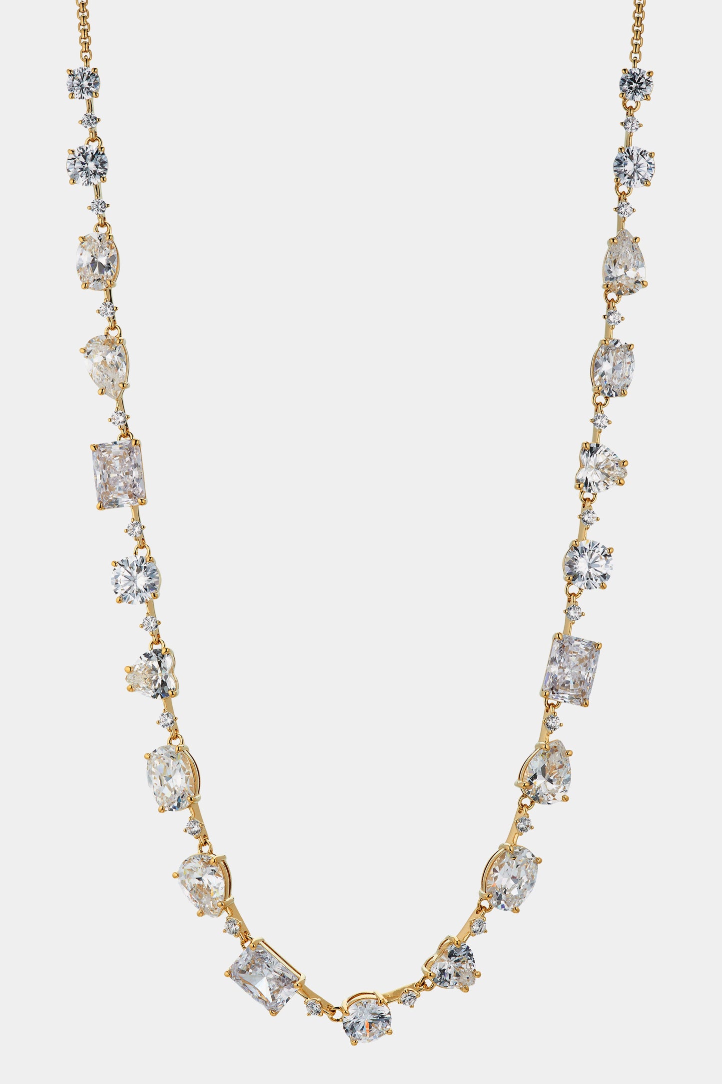 CORA CZ LARGE FRONTAL NECKLACE