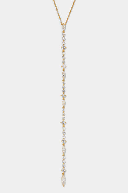 CASSI CZ EXTRA LONG Y NECKLACE