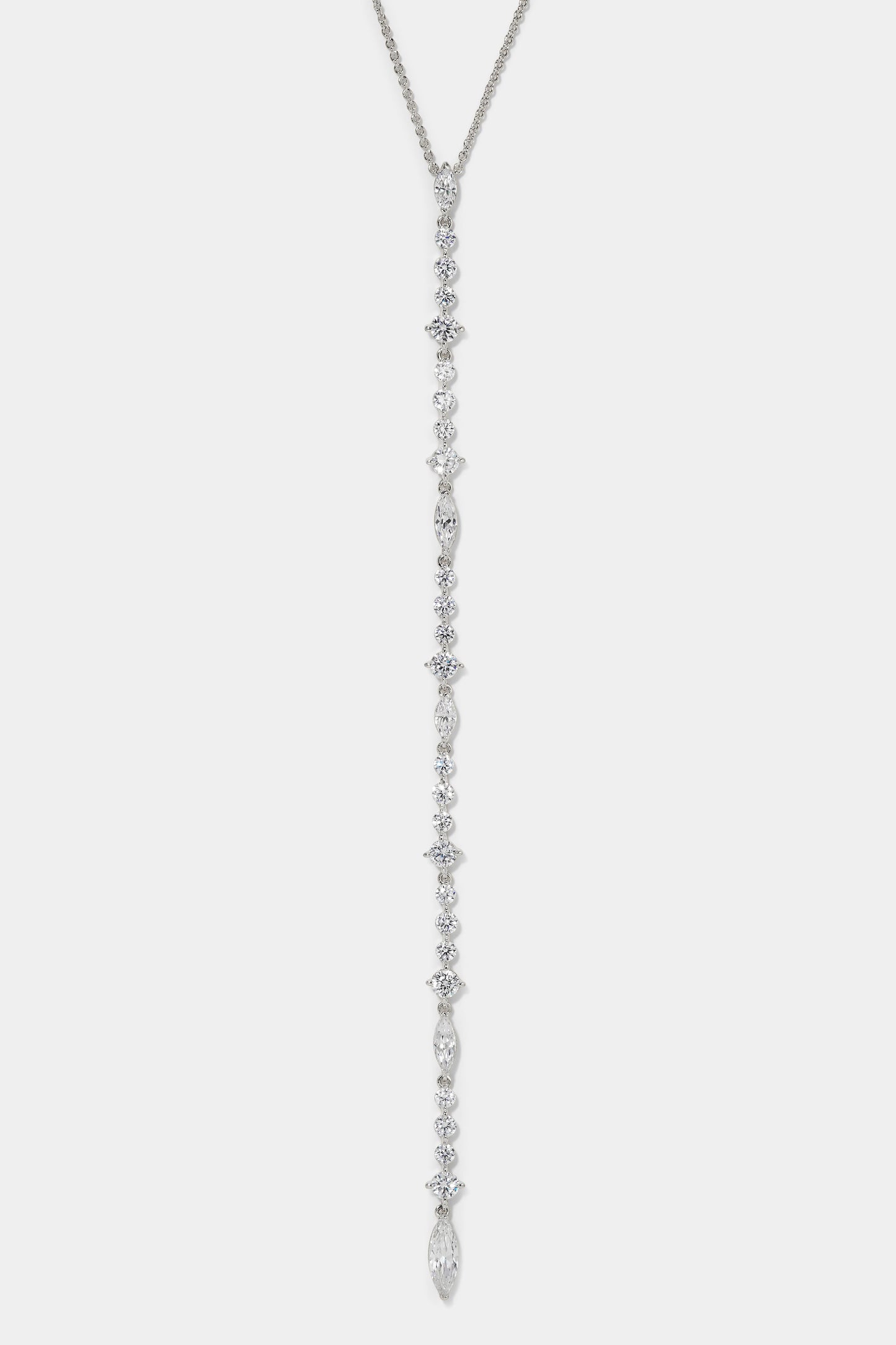 CASSI CZ EXTRA LONG Y NECKLACE