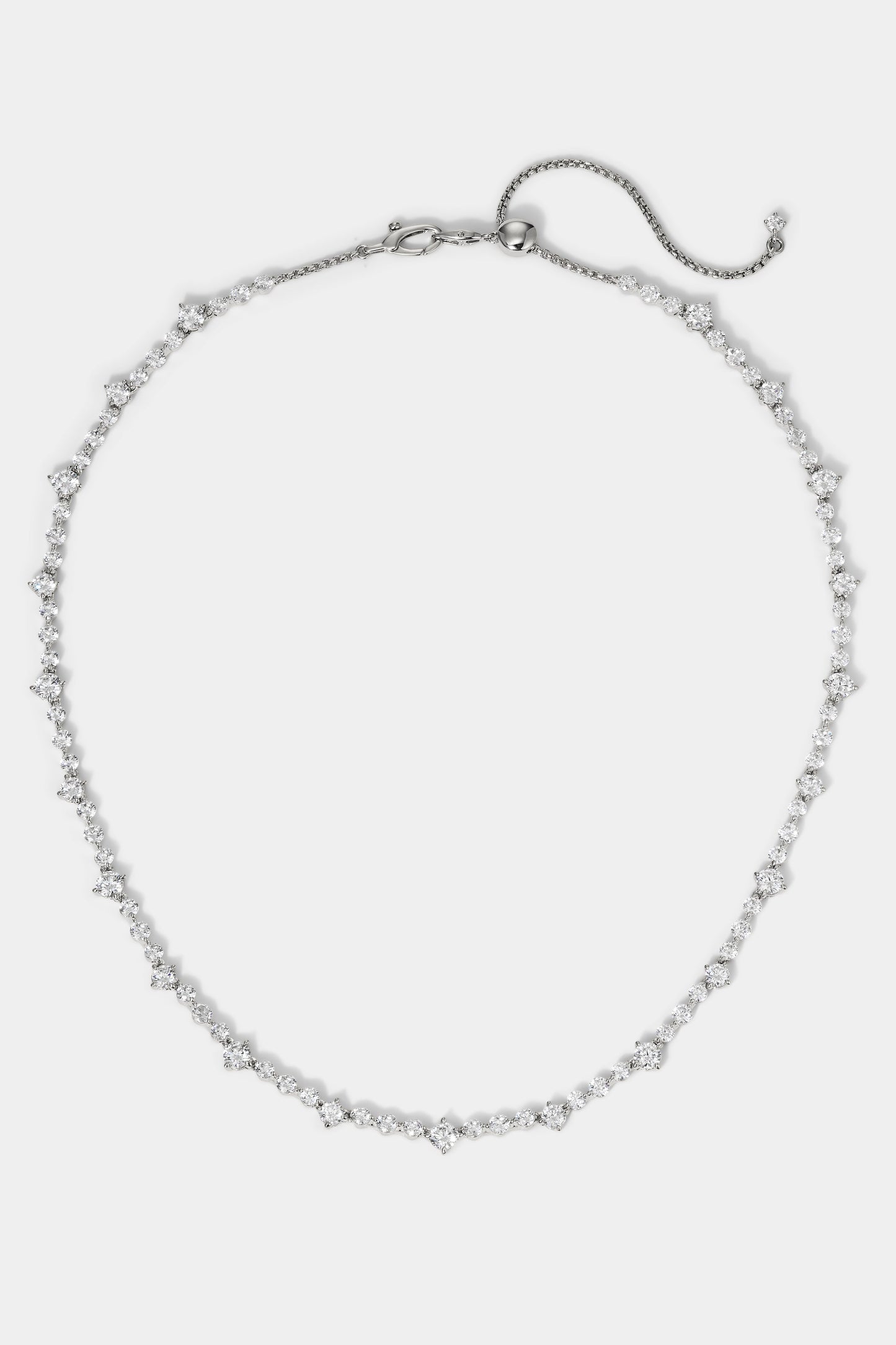 CASSI CZ TENNIS COLLAR NECKLACE