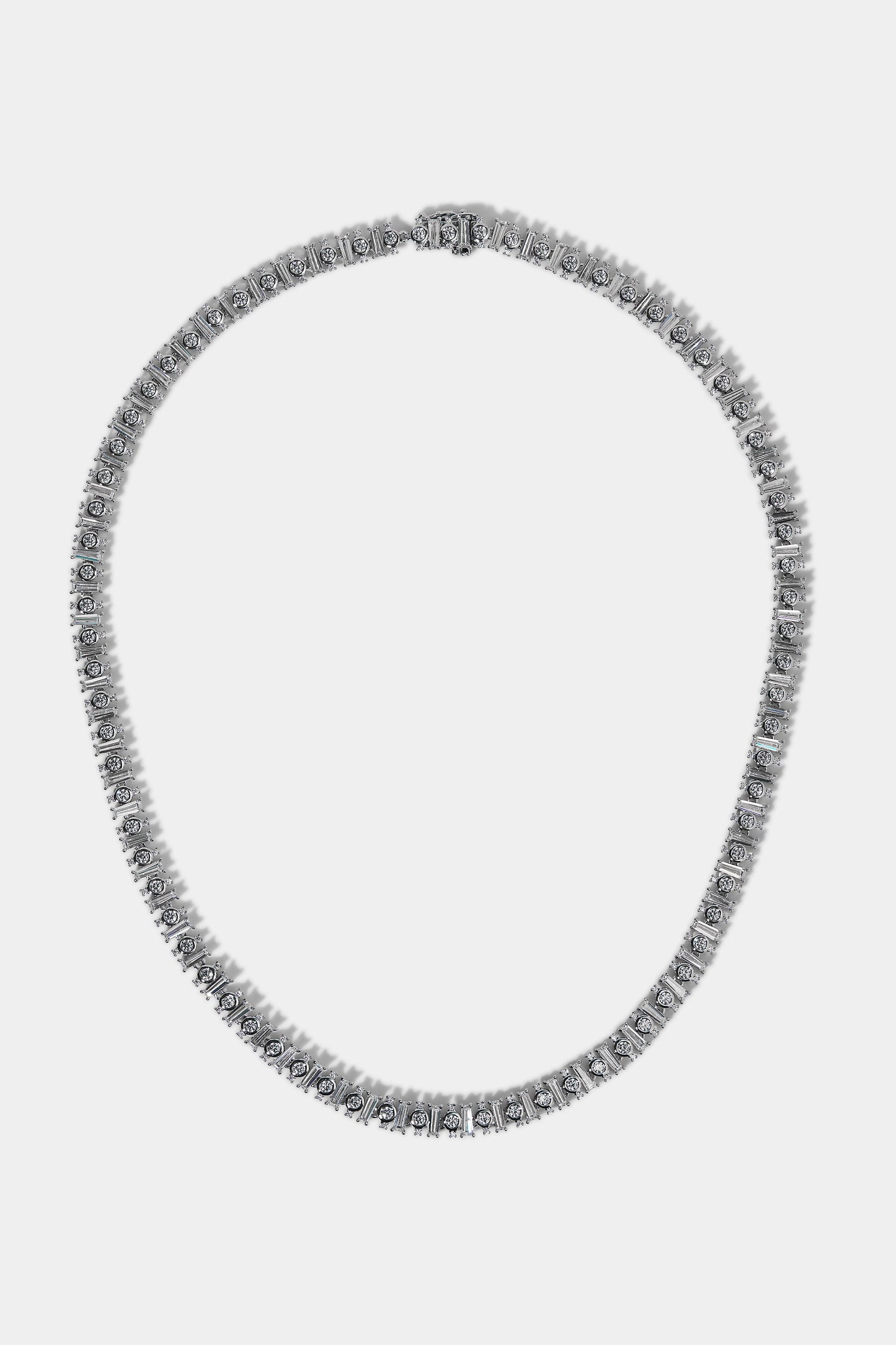 UNDER THE SEA COLLAR NECKLACE IN RHODIUM PLATING