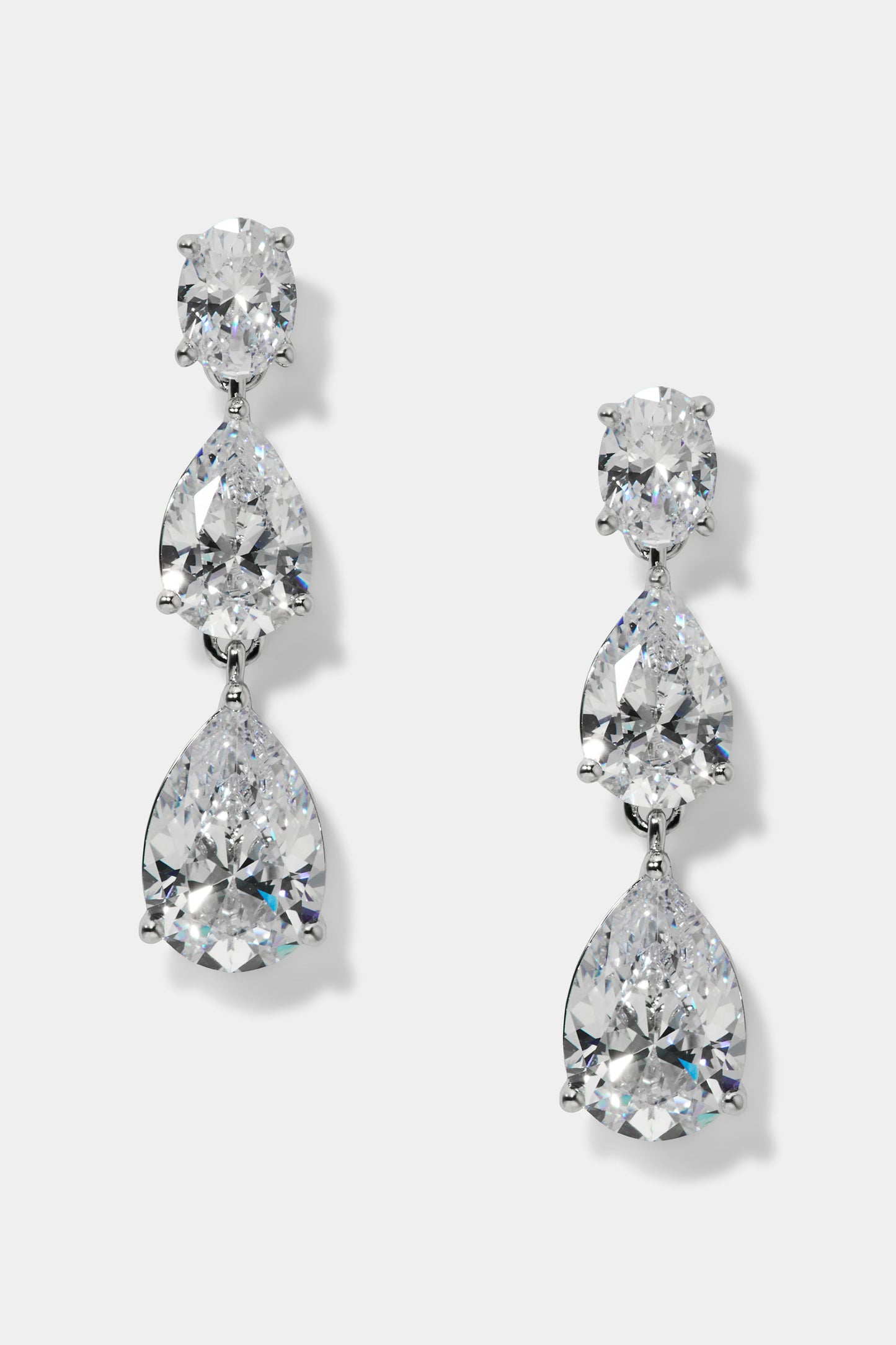 CHLOE PEAR DROP EARRINGS