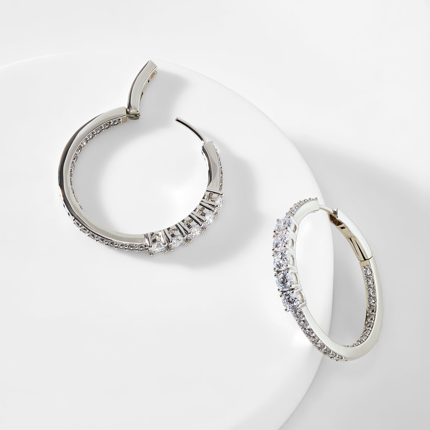LOVE ALL MEDIUM HOOP EARRINGS