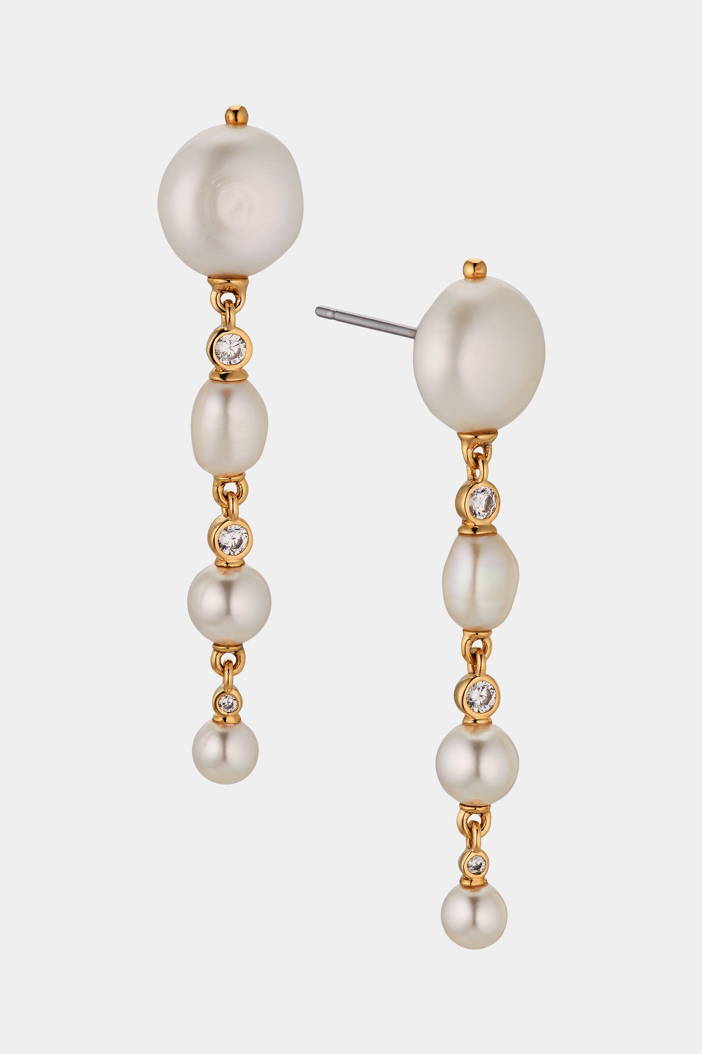SIREN LINEAR DROP EARRINGS