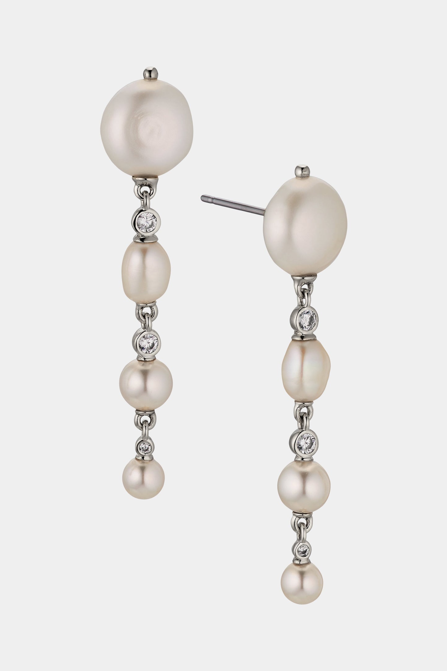 SIREN LINEAR DROP EARRINGS