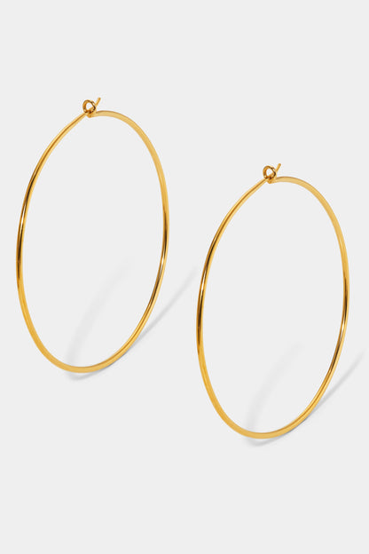 SUNLIGHT OVERSIZED HOOP EARRINGS