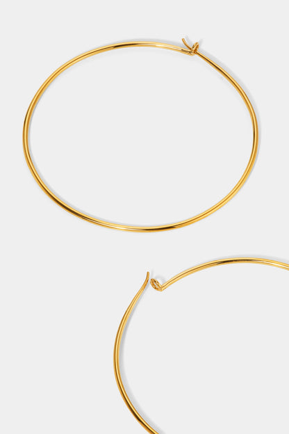 SUNLIGHT OVERSIZED HOOP EARRINGS