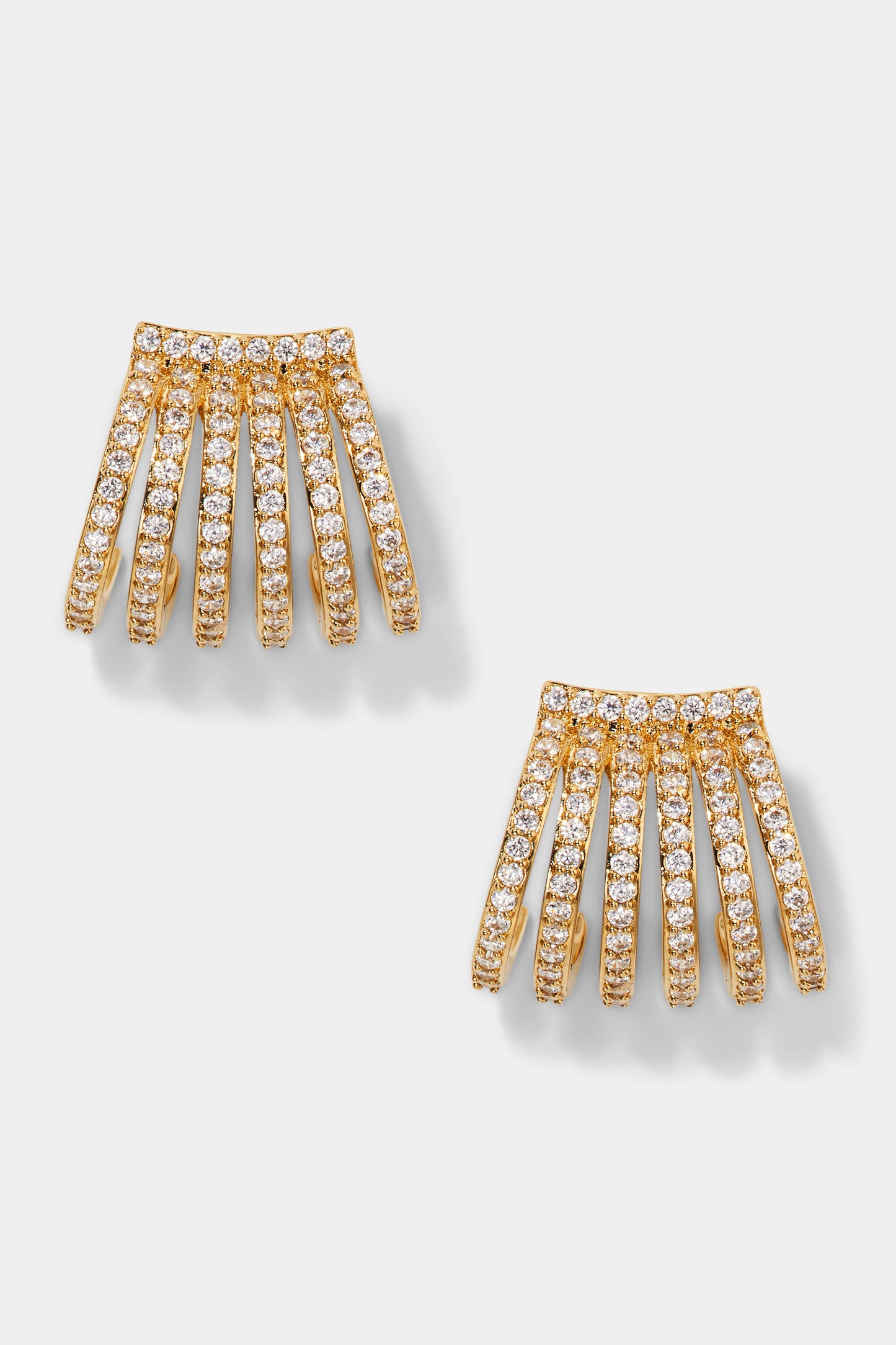 GIFTED CZ CAGE EARRINGS