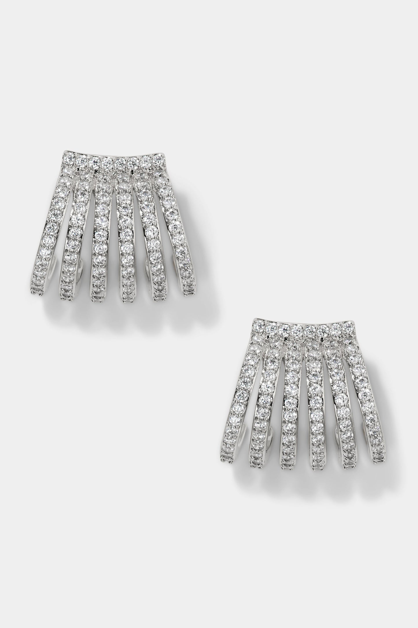 GIFTED CZ CAGE EARRINGS