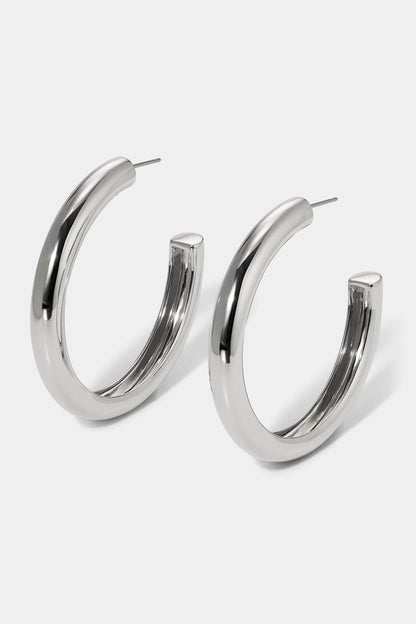 FARRAH PUFFY HOOP EARRINGS