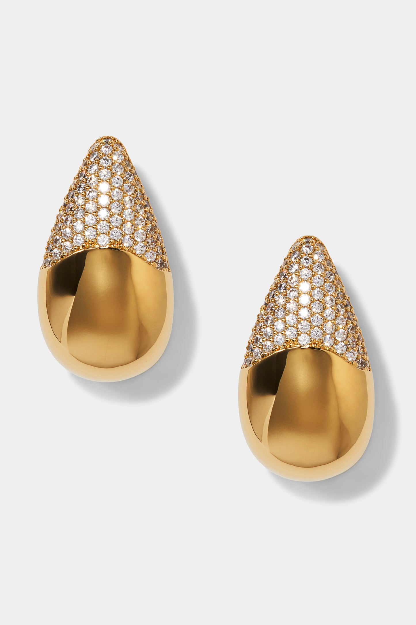 ALMA TEARDROP EARRINGS IN GOLD PLATING