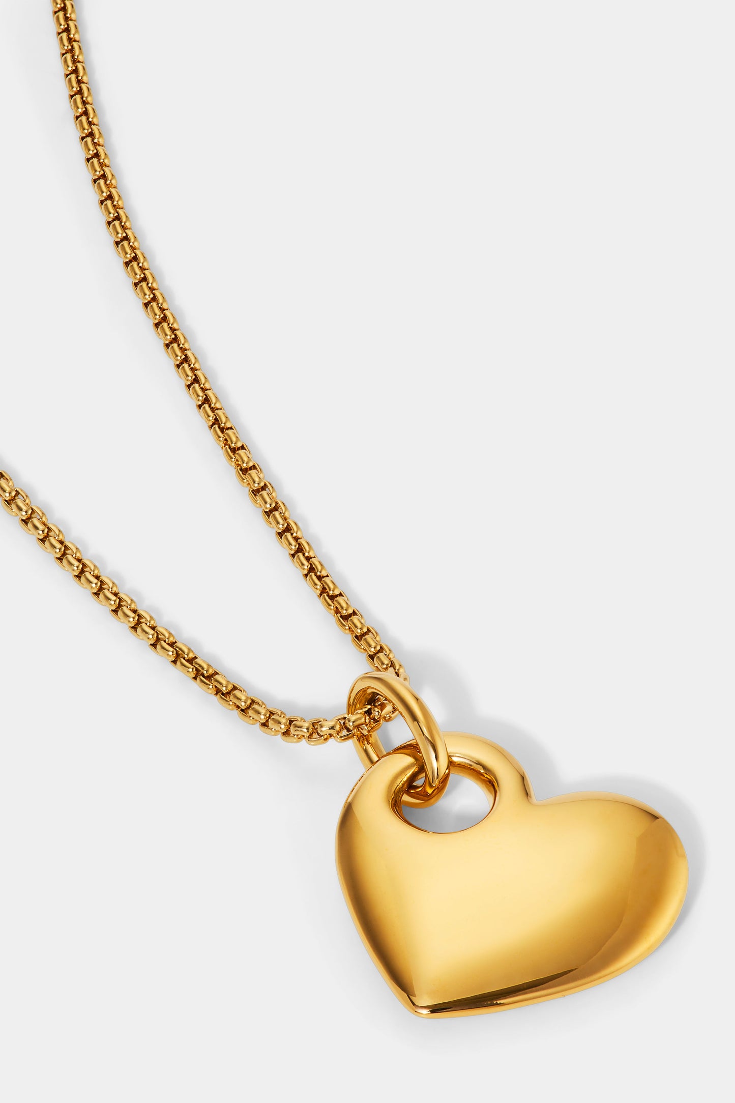 SUNLIGHT HEART PENDANT NECKLACE