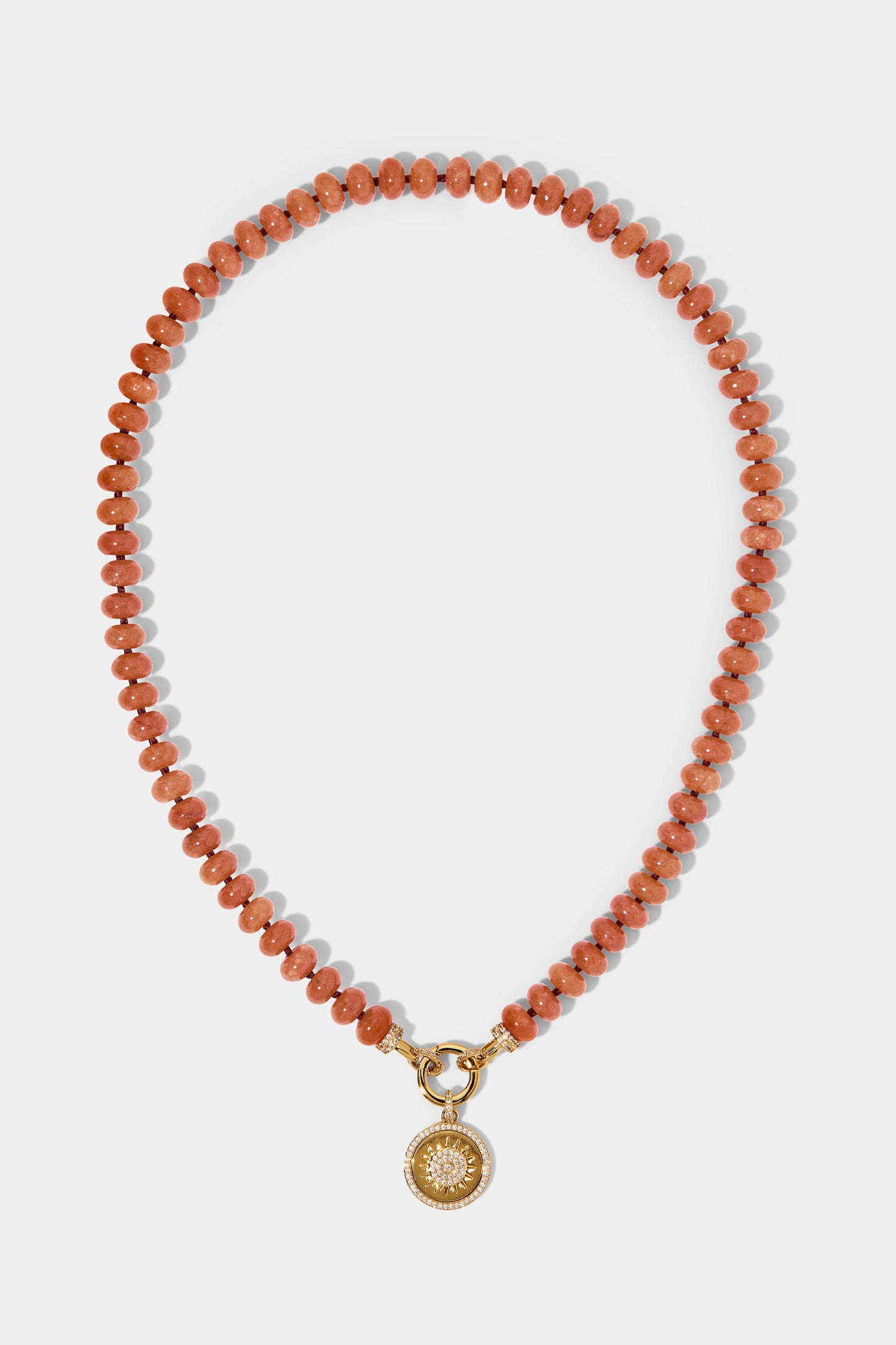 BEADS OF PARADISE SUN PENDANT NECKLACE
