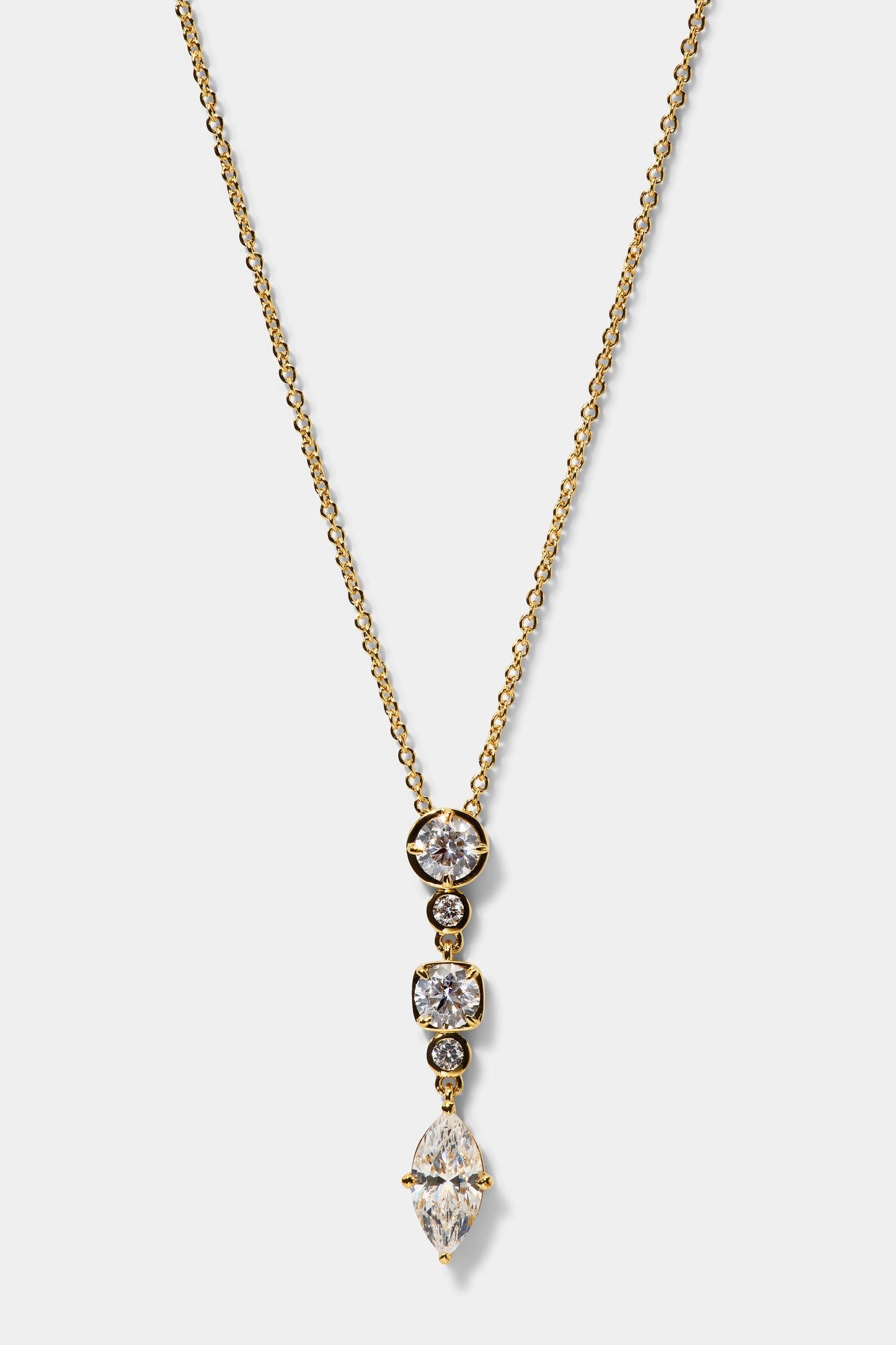 DELANCEY SHORT Y NECKLACE IN GOLD PLATING