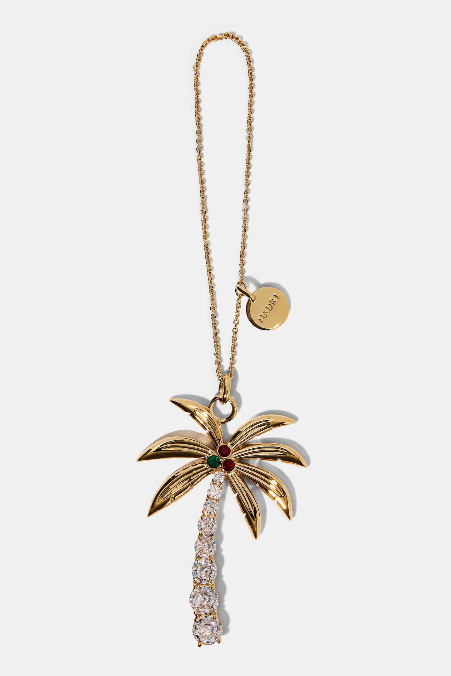 GOOD CHEER PALM TREE ORNAMENT IN GOLD PLATING