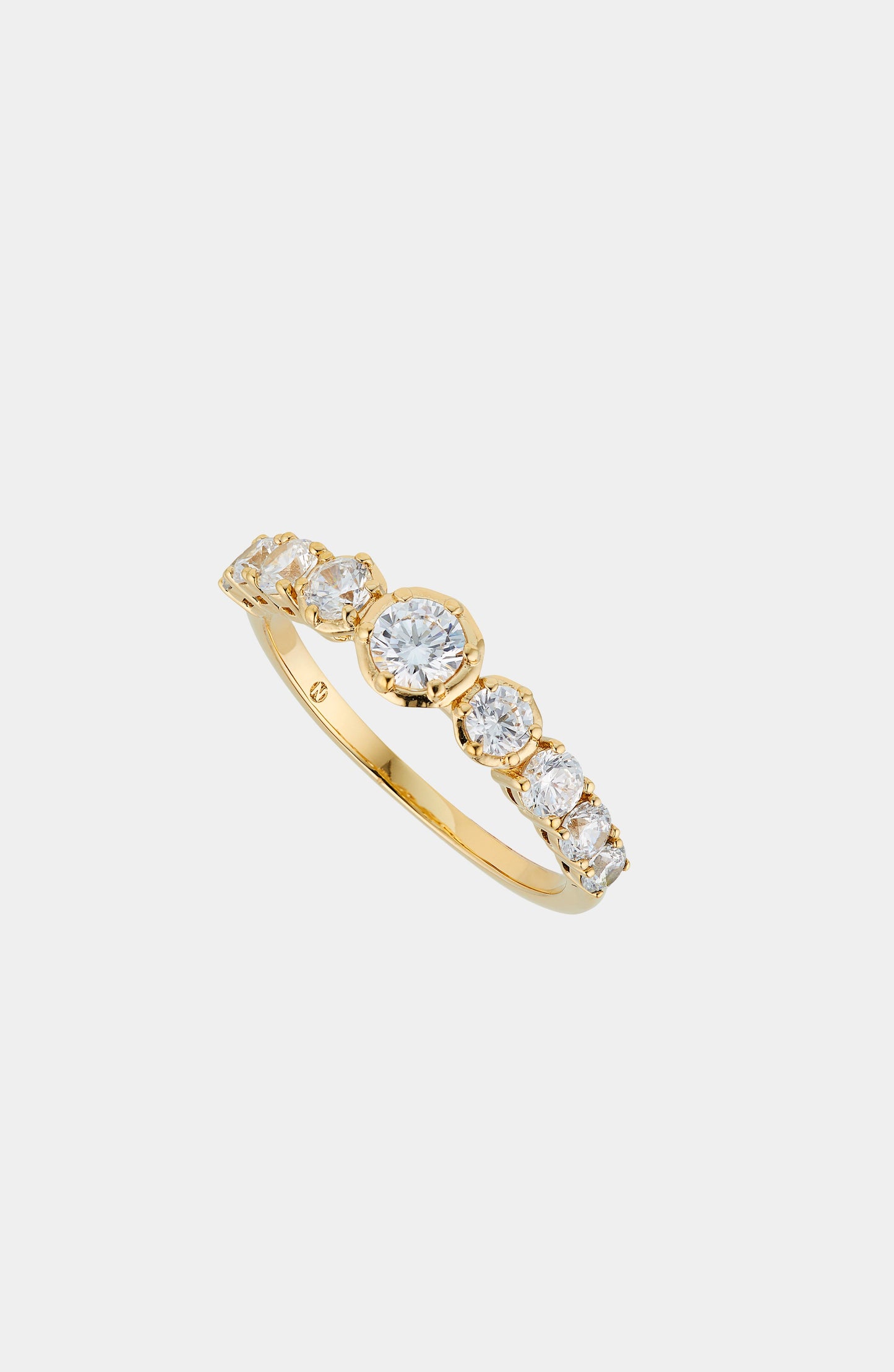 CLEO CZ PUNCTUATED RING