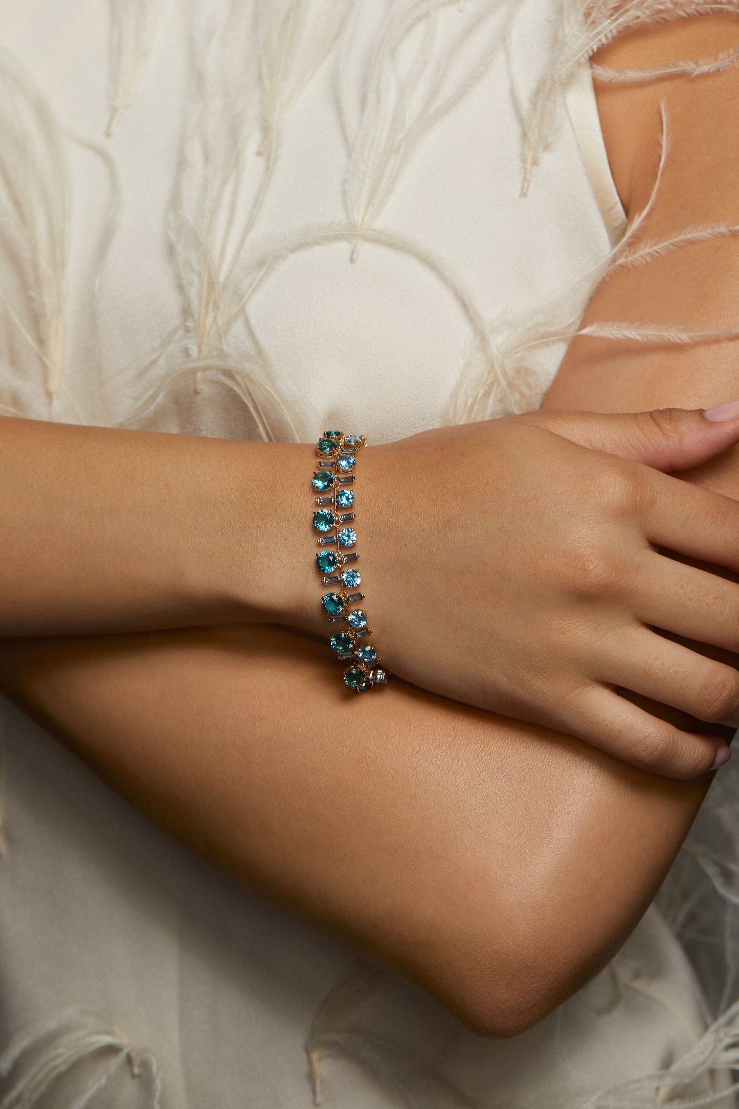 STELLAR MULTI STONE LINE BRACELET