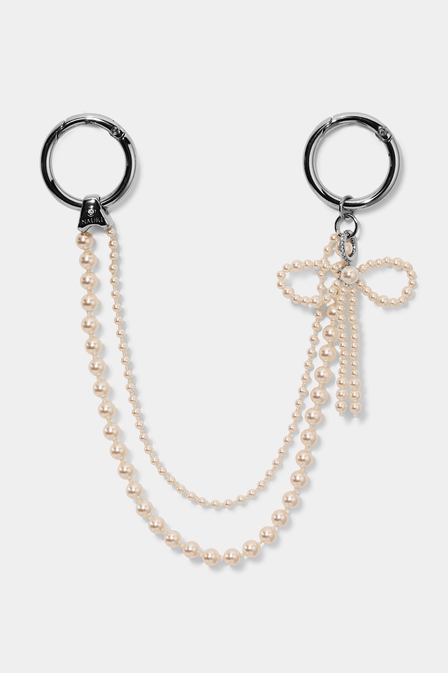 CEREMONY SWAG BOW LAPEL PIN BAG CHARM