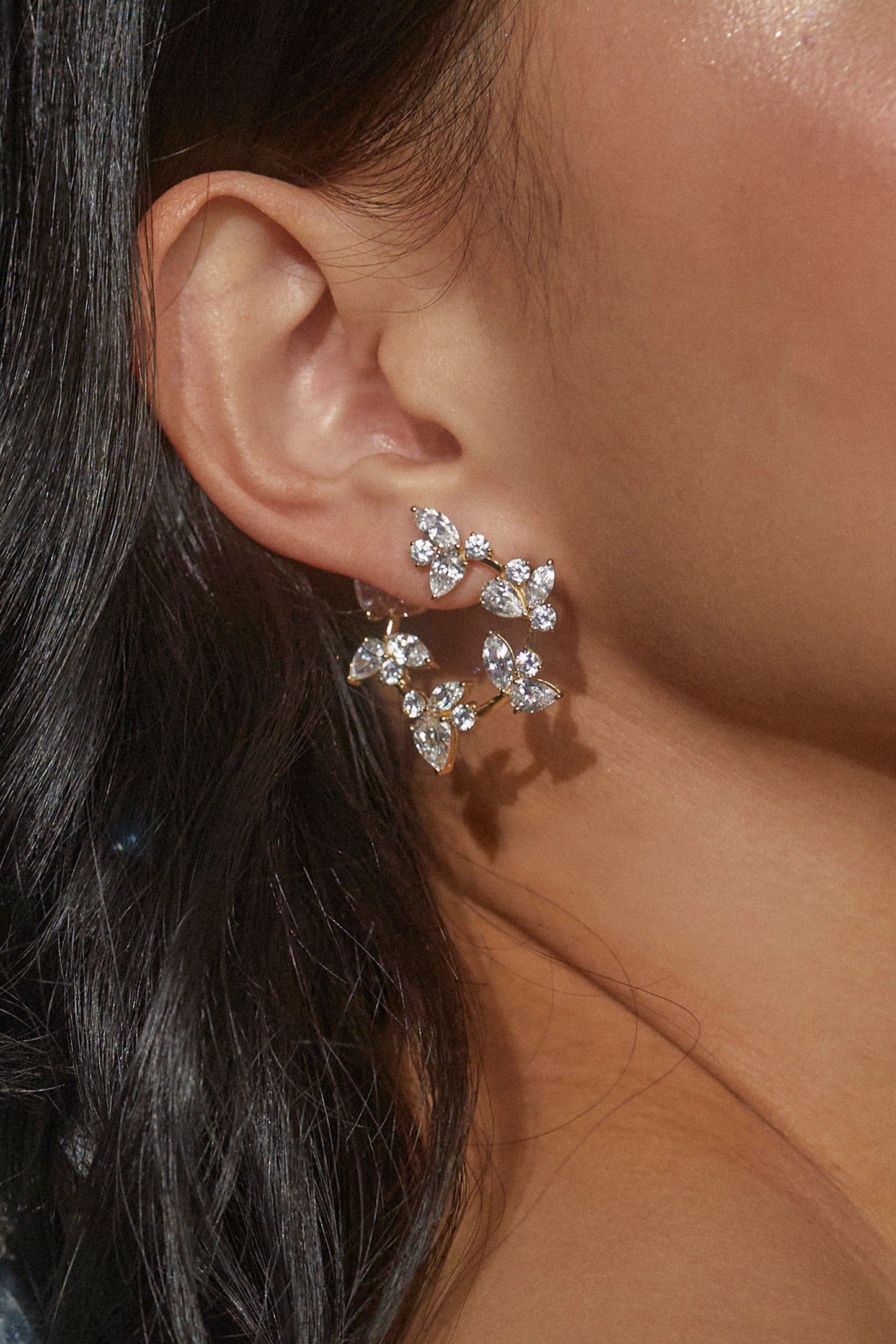 TAYLOR VINE FRONTBACK EARRINGS
